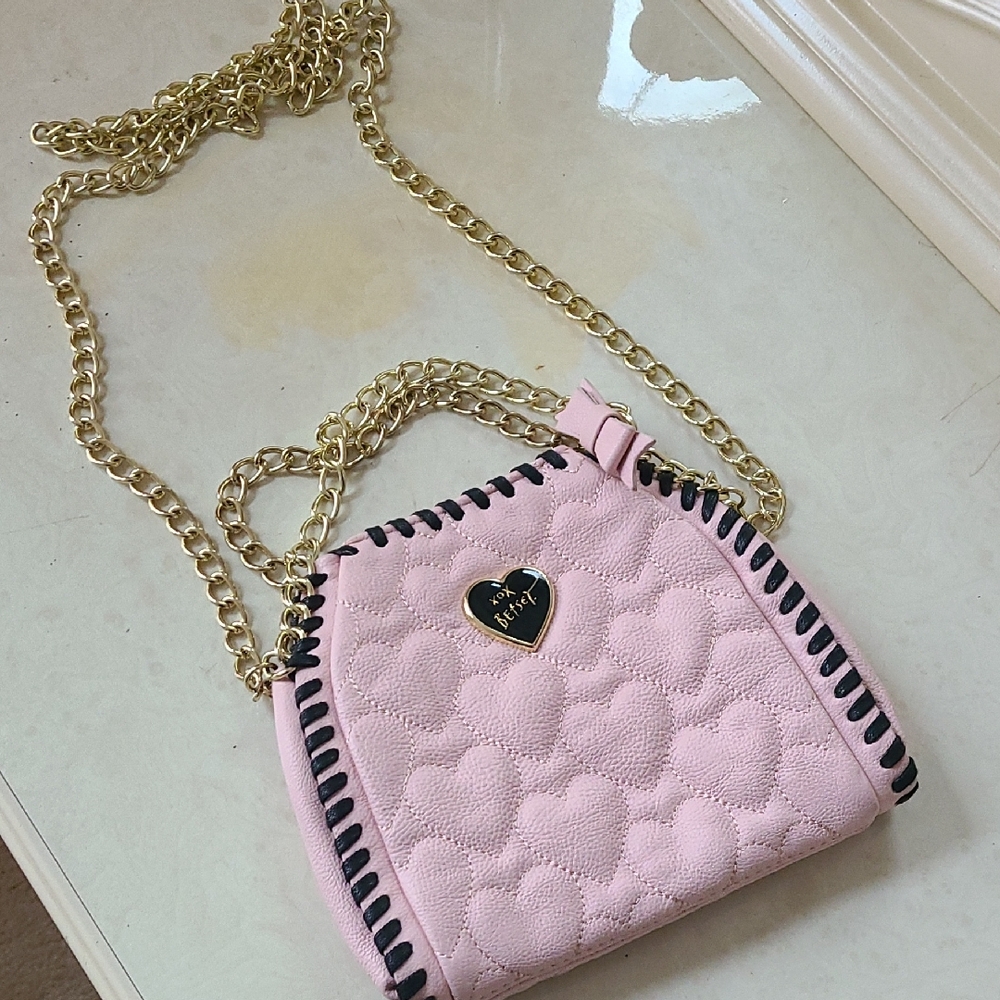 Betsy Johnson Pink Purse